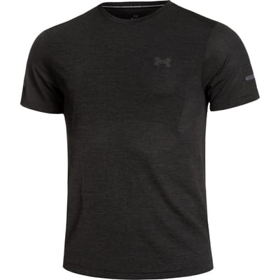 Under Armour Seamless Stride Hardloopshirt Heren-Zwart