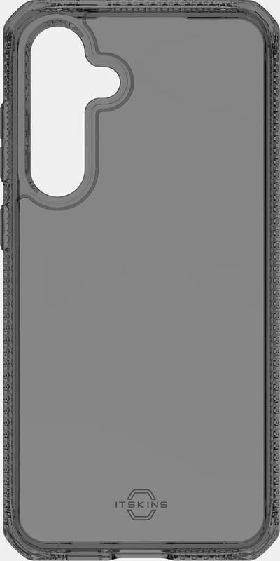 ITSKINS Hoesje geschikt voor Samsung Galaxy S24 FE Telefoonhoesje Flexibel TPU | ITSKINS Level 2 SpectrumClear R Backcover Shockproof | Schokbestendig Galaxy S24 FE Telefoonhoesje | Anti Shock Proof - Zwart