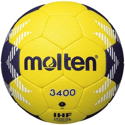 Molten Bal Hand H1A3400 YN Geel-Donkerblauw