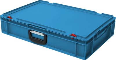 Alpac Kunststof Opbergkoffer - Hobbykoffer - Viskoffer - 600 x 400 x 133 mm - 20L - Blauw