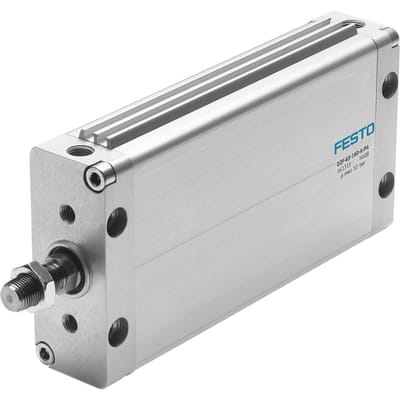Festo Vlakke Cilinder 50mm Boring 10mm Slag Dubbelwerkend - 161293 - P2DUG