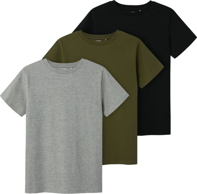 NAME IT - TKMJOX 3P SS TOP NOOS - Jongens - Blouses