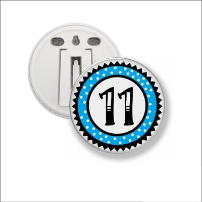 Button Met Clip 58 MM - 11