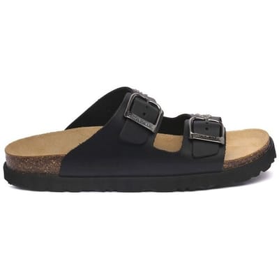 Platte sandalen Grunland CB0750NERO