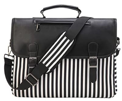 Vrouwelijke Waterbestendige Laptopzak 15.6 inch met Schokwerende Hoes en Schouderriem