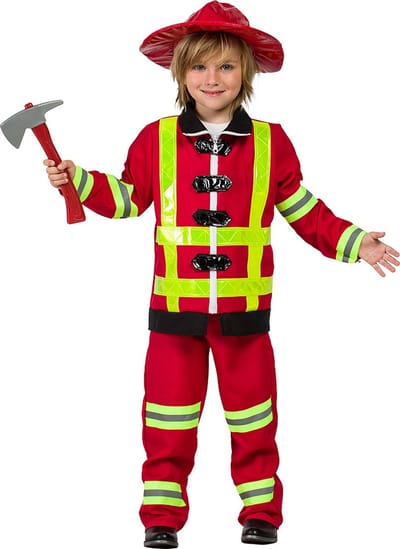 Boland - Kostuum Brandweerman Sullivan (3-4 jr) - Kinderen - Brandweerman -