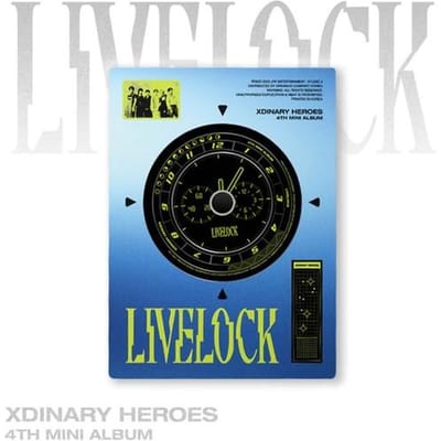 Album Xdinary Heroes - [Livelock] 4e Mini Blue