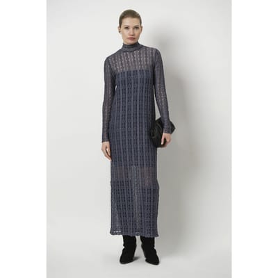 Dante6 Unique Lace Maxi Dress Ash Blue Maat: XS | Maxi Jurken Outlet | Dames | Blauw