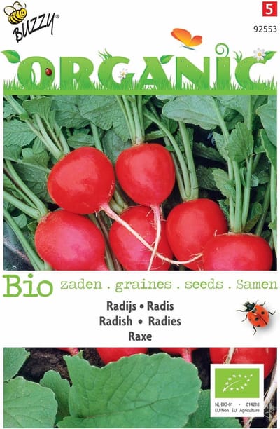 2 stuks - Buzzy - Organic Radijs Raxe