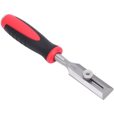 Houtbewerkingsbeitel Beperkbare Platte Timmerman CRV Houtbewerkingsgereedschap voor Snijden Framebouw black