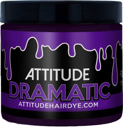 Attitude Hair Dye - Dramatic - 250ml Semi permanente haarverf - Violet/Paars