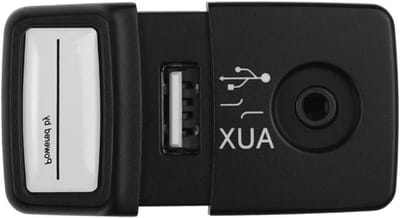 USB AUX Adapter - Auto Media Poort - Muziek Luisteren Auto - Naadloze Integratie - 50 Gram - Zwart