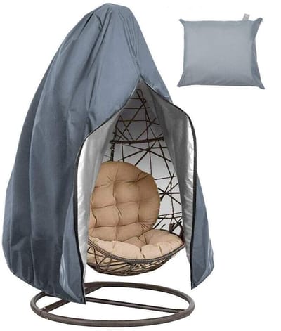 Dailygoods- Hangstoel Beschermhoes Waterdicht - Winddicht - UV-bestendig - Scheurvast - 210D Oxford - 190 x 115 cm - Tuinmeubelbescherming