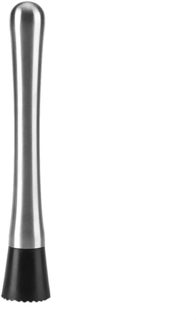 Professionele RVS Cocktail Muddler voor Mojito, Fruitmix en Groenten - Perfecte Bar Tool voor DIY Lemonade en Drankjes