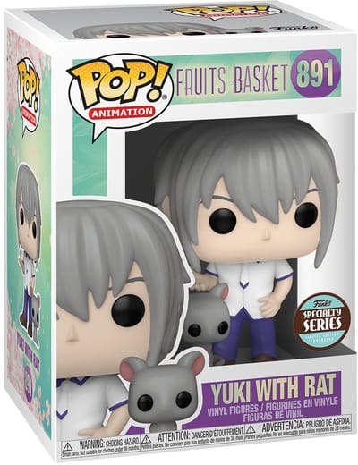 Funko Pop! Animation: Fruits Basket - Yuki with Rat #891 Specialty Series [7.5/10]