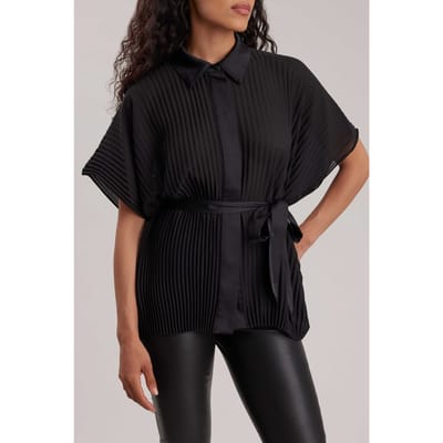 Anne Fontaine Carrousel Chemise Black Size: M | Blouses Outlet | Dames | Zwart