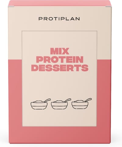 Protiplan - Desserts Mixverpakking - 7 porties - Koolhydraatarm dessert - Dieet geschikt
