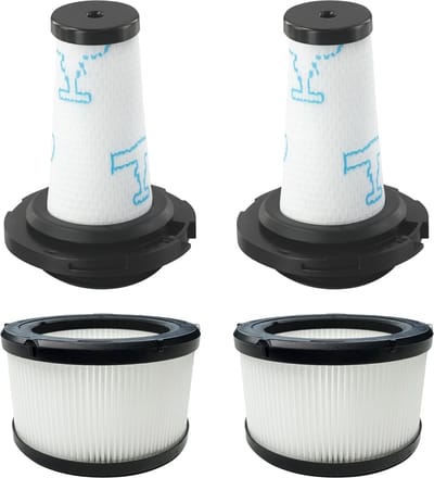 Filter voor Rowenta vervangingsfilter ZR009010 / ZR009012 [Set 2] X-Force Flex 7.60/9.60/X-Nano Essential