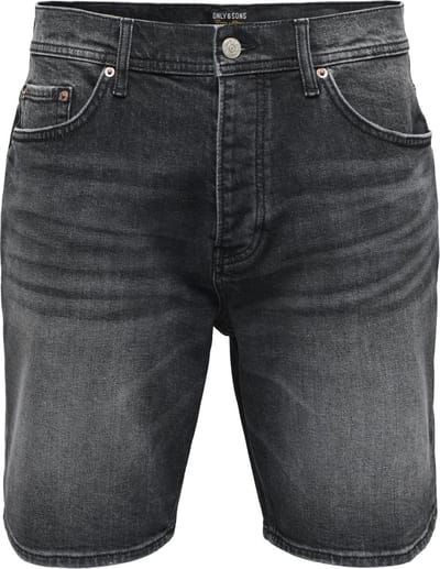 ONLY&SONS - ONSEDGE PERF WB 6968 DOT DNM SHORTS NOOS - Heren - Bermuda shorts