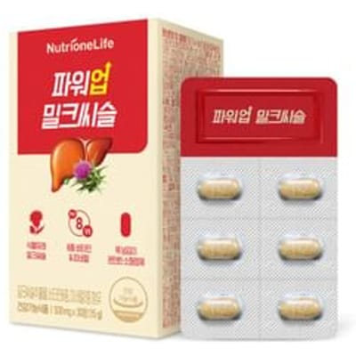 NutrioneLife Power Up Milk Thistle 500mg x 30 tablets