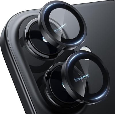Camera Screenprotector geschikt voor iPhone 16 - Volledig Dekkend Gehard Glazen Tempered Glass Krasbestendige Screen Protector