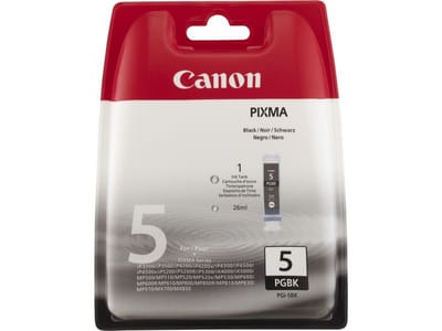 Canon Inktcartridge PGI-5 BK Origineel Single Zwart 0628B001