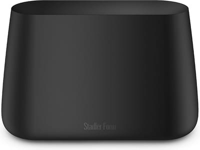 Stadler Form Ben – 3‑in‑1 Ultrasoon Luchtbevochtiger & Aroma Diffuser met Dimbaar Haardvuur‑Effect – 2,5 L Reservoir – Fluisterstil (27–30 dB) – Zwart