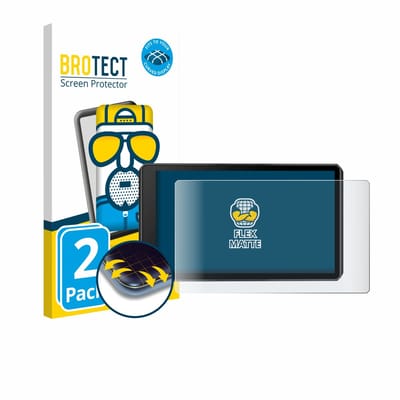 BROTECT - Screenprotector voor Garmin zumo XT2 / XT3 6" - Folie Beschermfolie matte volledig dekking 2 Stuks