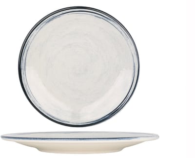 Kütahya Porselen Dinerbord - Frame - Porselein - 27 cm - set van 6