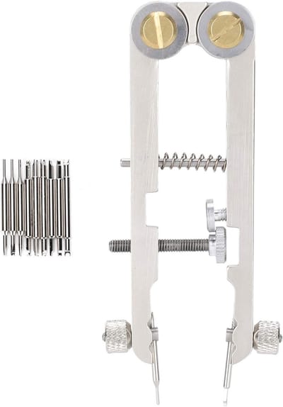 Veilige Spring Bar Tang voor het Verwijderen en Vervangen van Horlogebandjes, Inclusief Tweezer en Pins, Ideaal voor Horloge Reparatie en Onderhoud