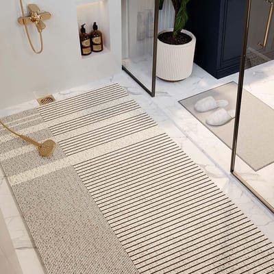 Douchemat - Badmat - Veilig Douchen - Antislip PVC - 50 x 80 cm - Grijs