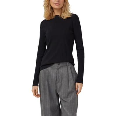 s.Oliver T-shirts Black Maat: 44 | Longsleeves Outlet | Dames | Zwart