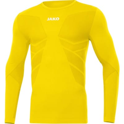 Jako Comfort 2.0 Longsleeve Heren - Citroen | Maat: M