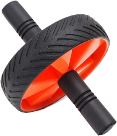 Buikspierwiel Trainer - Core Trainer - Thuis Fitness - Automatische Rebound - 23.5 cm - Zwart