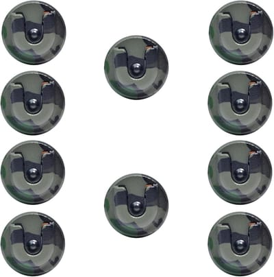 Microfoon Houders - Microfoon Klemmen - Auto Communicatie - Anti-slip Ontwerp - 10 Stuks - Groen