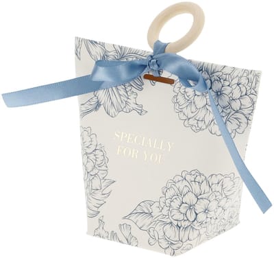 Dailygoods- Geschenkdozen 20 stuks - Duurzaam - Voorgevouwen - Met linten - 6 x 6 x 10 cm - Milieuvriendelijk - Cadeauverpakking