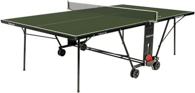Tafeltennistafel - Pingpongtafel - Hobby gebruik - Opklapbaar met remmen - Wedstrijd formaat - Groen