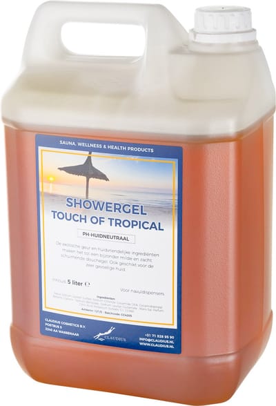 Douchegel Touch Of Tropical 5 liter - Showergel - Navulling