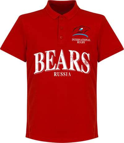 Rusland Rugby Polo - Rood - L
