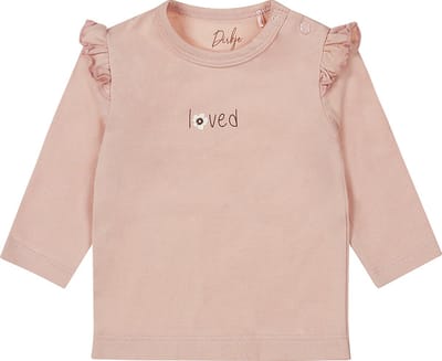 Dirkje T-Shirt Lange Mouw Light Dusty Pink 50