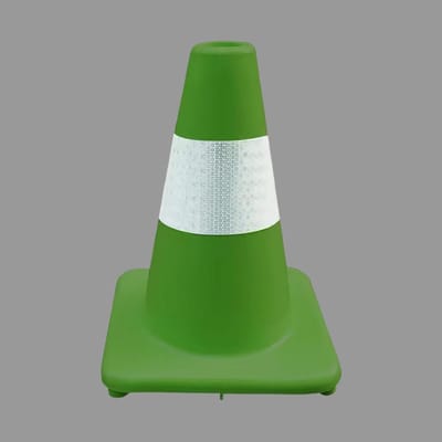 Plaspaal Honden - Hondentoilet Buiten - Zindelijkheidstraining Huisdier - Urinegeleider Ontwerp - 30x20x20 cm - Groen
