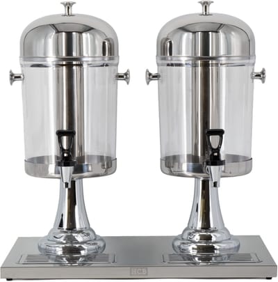 HCB® - HCB Sapdispenser RVS / INOX – 2 x 8 liter – Horeca - 5 kg - 3484