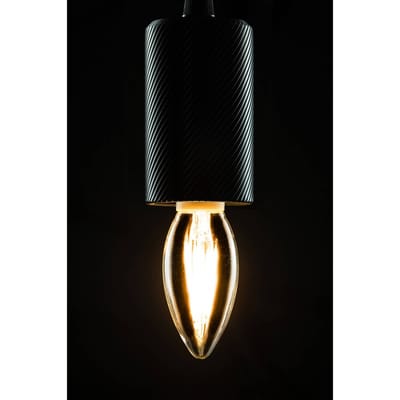 SEGULA LED kaarslamp GU10 3W filament dim 2.200K