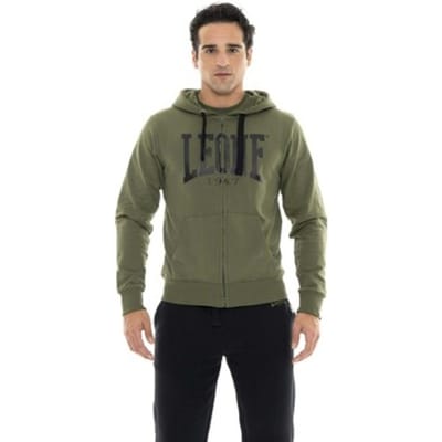 Capuchon sweaters Leone 1947 Man Hoody Full Zip Big Logo