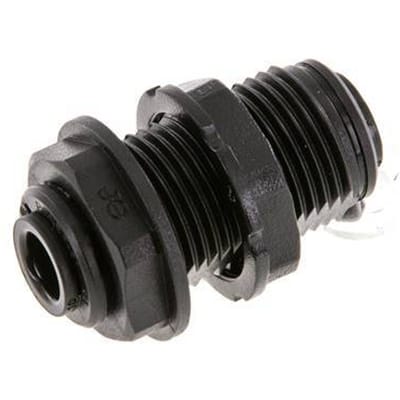 6mm POM Insteekfitting Schotdoorvoer NBR [2 Stuks]