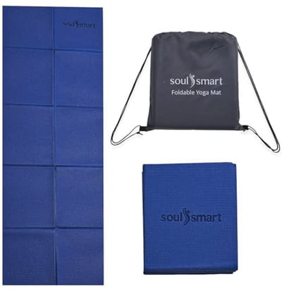 Opvouwbare yogamat voor fitness - antislip en draagbaar