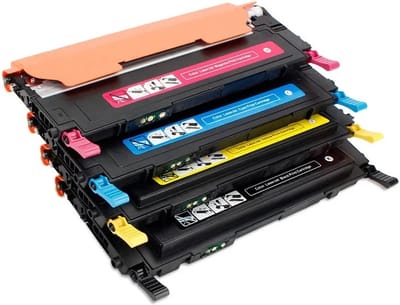 Toner Multipack Geschikt voor Samsung CLT-407S / CLT-4072S | Geschikt voor Samsung CLP310 - CLP310N - CLP315 - CLP315N - CLP315W - CLX3170FN - CLX3170N - CLX3