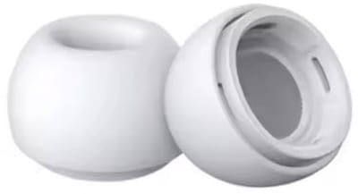 Siliconen Oordopjes geschikt voor AirPods Pro 1 en 2, Maat M, Vervangende Ear Tips, Wit