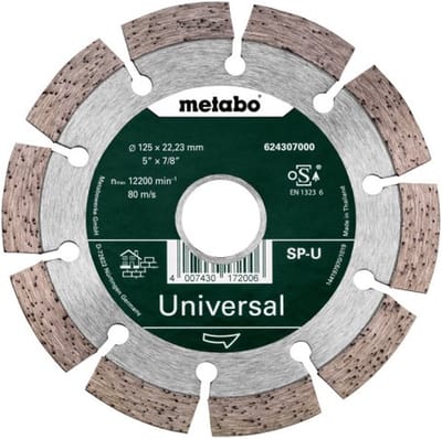 Diamantschijf SP-Universal | Ø 125x22,23 mm | blister
