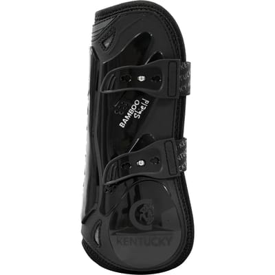 Kentucky Horsewear - Tendon Boots - Zwart - Bamboo Elastic - Maat M
